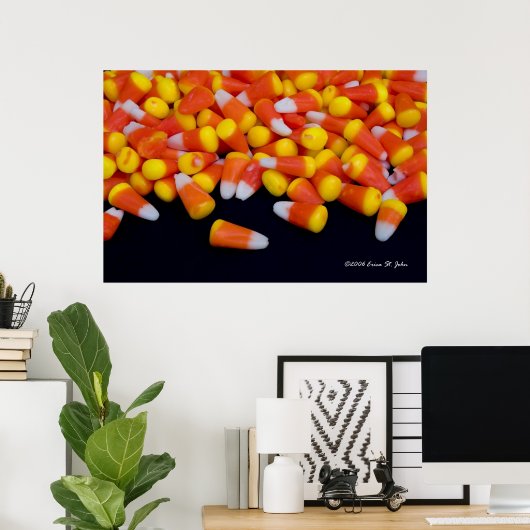 Poster de Corn à bonbons déversé (Bureau à domicile)