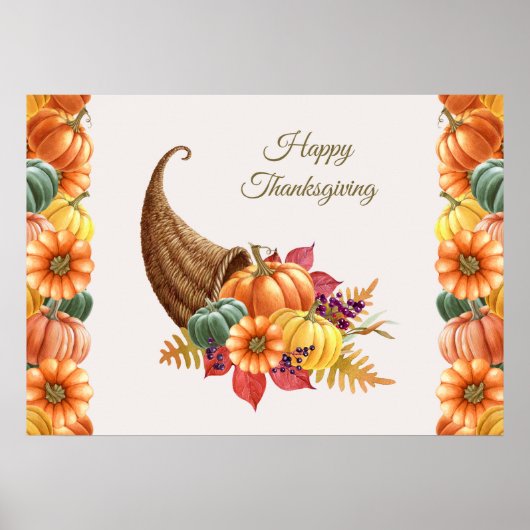 Poster de Cornucopia Thanksgiving (Devant)