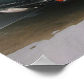 Poster de Corvette Blue Chevrolet (Coin)