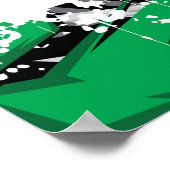 Poster de course automobile (Coin)