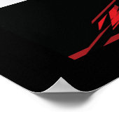 Poster de course automobile (Coin)