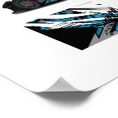 Poster de course automobile (Coin)