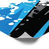 Poster de course automobile (Coin)