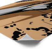 Poster de course automobile (Coin)