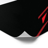 Poster de course automobile (Coin)