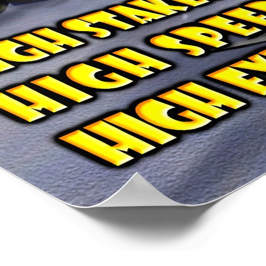 Poster de course de Poker Stud Arctic (Coin)