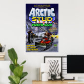 Poster de course de Poker Stud Arctic (Bureau à domicile)