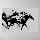 Poster de courses de chevaux (Devant)