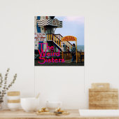 Poster de couverture de l'album "Les soeurs étrang (Cuisine)