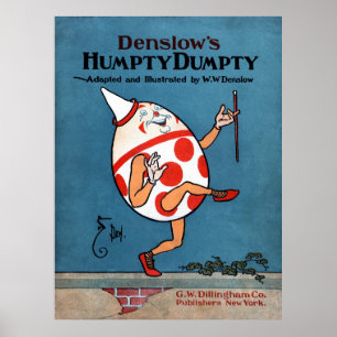 Poster de couverture de livre de Denslow sur Canva