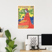 Poster de couverture du magazine d'art vintage (Bureau à domicile)