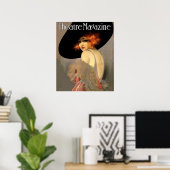 poster de couverture du magazine de théâtre vintag (Bureau à domicile)