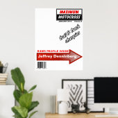 Poster de couverture du magazine Dirt Bike Motocro (Bureau à domicile)