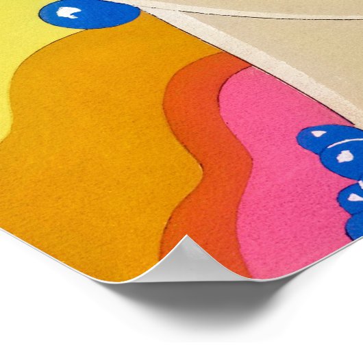 Poster de couverture du magazine vintage (Coin)