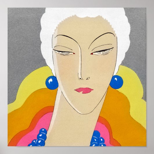 Poster de couverture du magazine vintage (Devant)