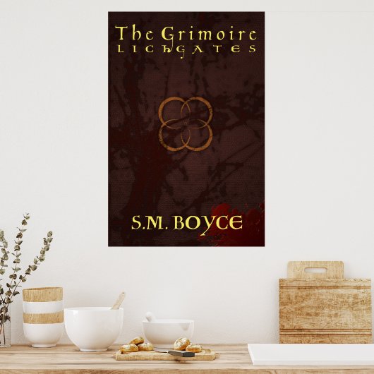 Poster de couverture Lichgates (Grimoire Trilogy # (Cuisine)