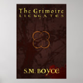 Poster de couverture Lichgates (Grimoire Trilogy # (Devant)