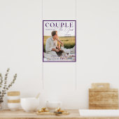 Poster de couverture photo de bord de violet de de (Cuisine)