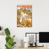 Poster de couverture/publicité du magazine vintage (Bureau à domicile)