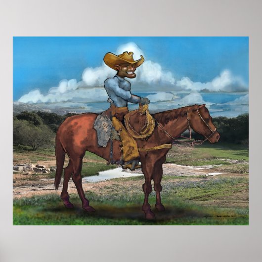 Poster de Cowboy (Devant)