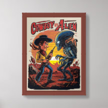 Poster de Cowboy contre Alien : Un magnifique morc