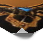 Poster de crâne gothique tribal (Coin)