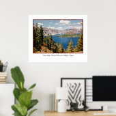 Poster de Crater Lake Oregon (Bureau à domicile)