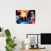 Poster de création PMACarlson (Bureau à domicile)