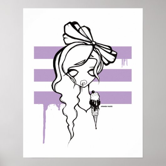 Poster de crème, 16x20 (Devant)