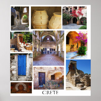 Poster de Crète, Grèce