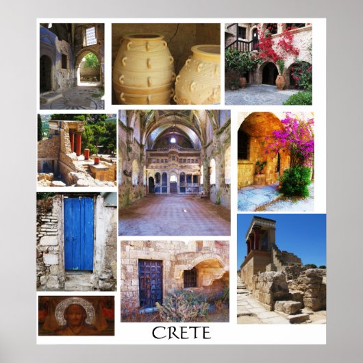 Poster de Crète, Grèce (Devant)
