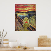 Poster de cri de singe de Sock (Cuisine)