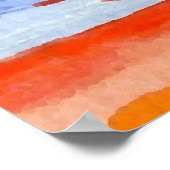 Poster de CricketDiane Ocean - Coucher de soleil a (Coin)