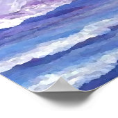 Poster de CricketDiane Ocean - Coucher de soleil b (Coin)