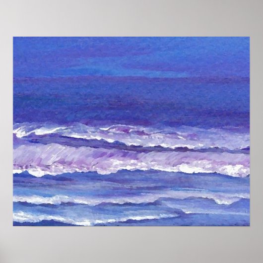 Poster de CricketDiane Ocean - Coucher de soleil b (Devant)