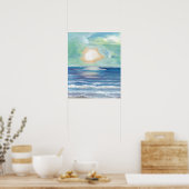 Poster de CricketDiane Ocean - Coucher de soleil s (Cuisine)