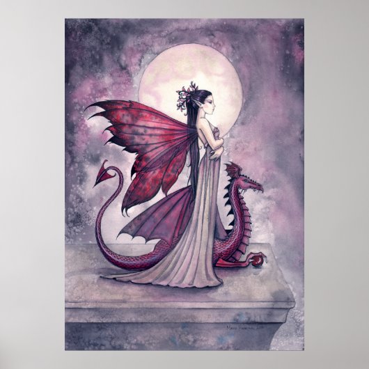 Poster de Crimson Dragon Fairy and Dragon (Devant)