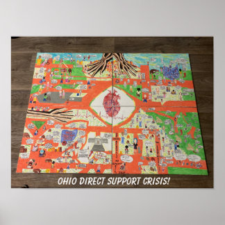 Poster de crise Ohio Direct Support