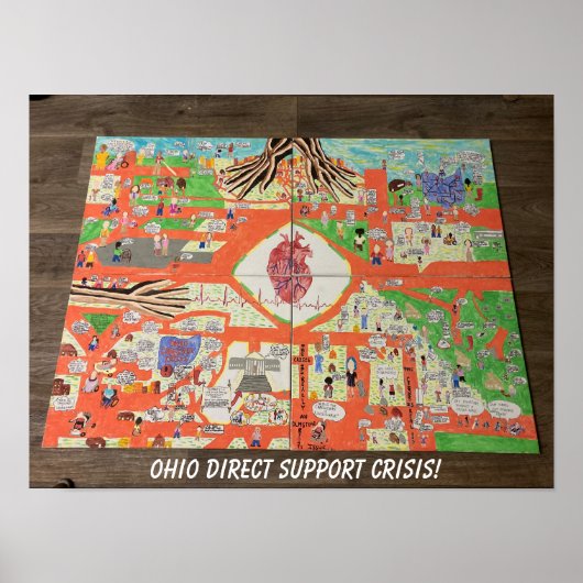 Poster de crise Ohio Direct Support (Devant)