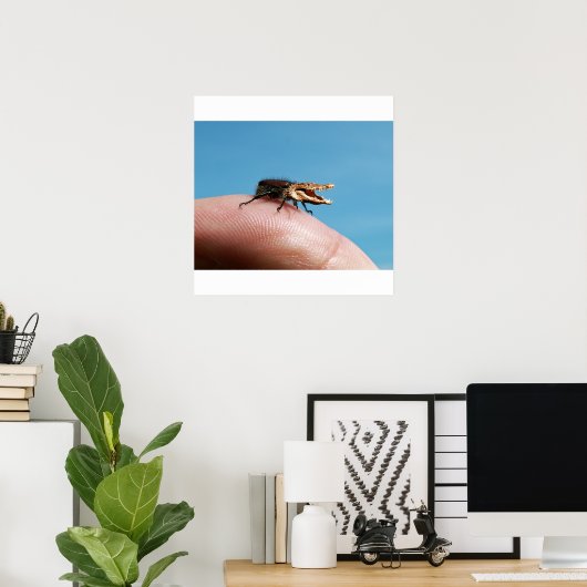 Poster de crocobug (Bureau à domicile)