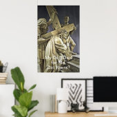 Poster de croix de Jésus-Christ (Bureau à domicile)