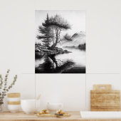 Poster de croquis de la nature (Cuisine)