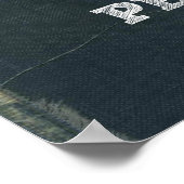 Poster de crosse pour la persévérance! (Coin)