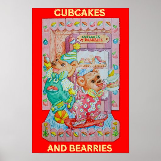 POSTER DE CUBS POUR ENFANTS (Devant)