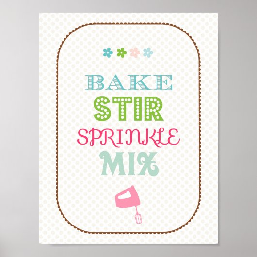 Poster de cuisine (Devant)