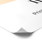 Poster de cuisine de l'enfer du marché aux fleurs  (Coin)