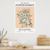 Poster de cuisine de l'enfer du marché aux fleurs  (Cuisine)