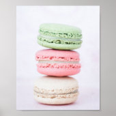 Poster de cuisine de Macarons doux (Devant)