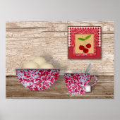 Poster de cuisine du pays (Devant)