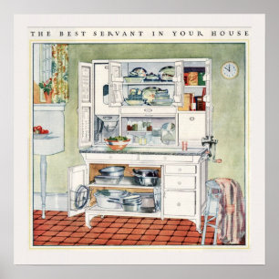 Poster de cuisine moderne 1923